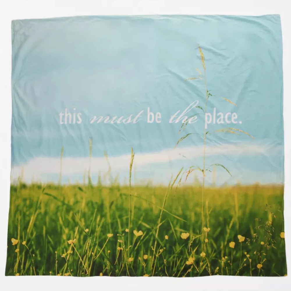 ‘This must be the place’ duvet cover